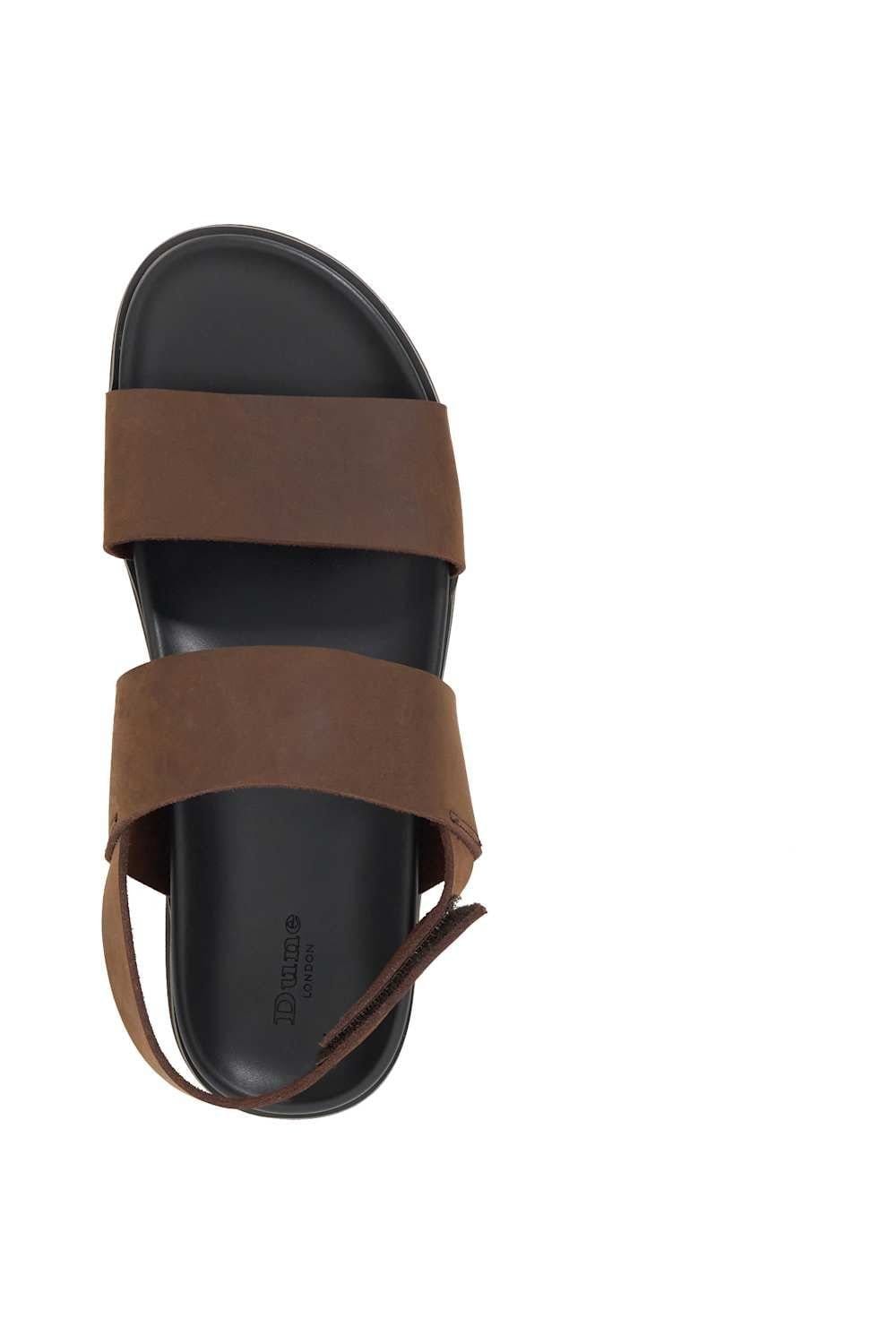 Dune London Dune London Men's 'Idealistic' Leather Sandals in Brown - 4
