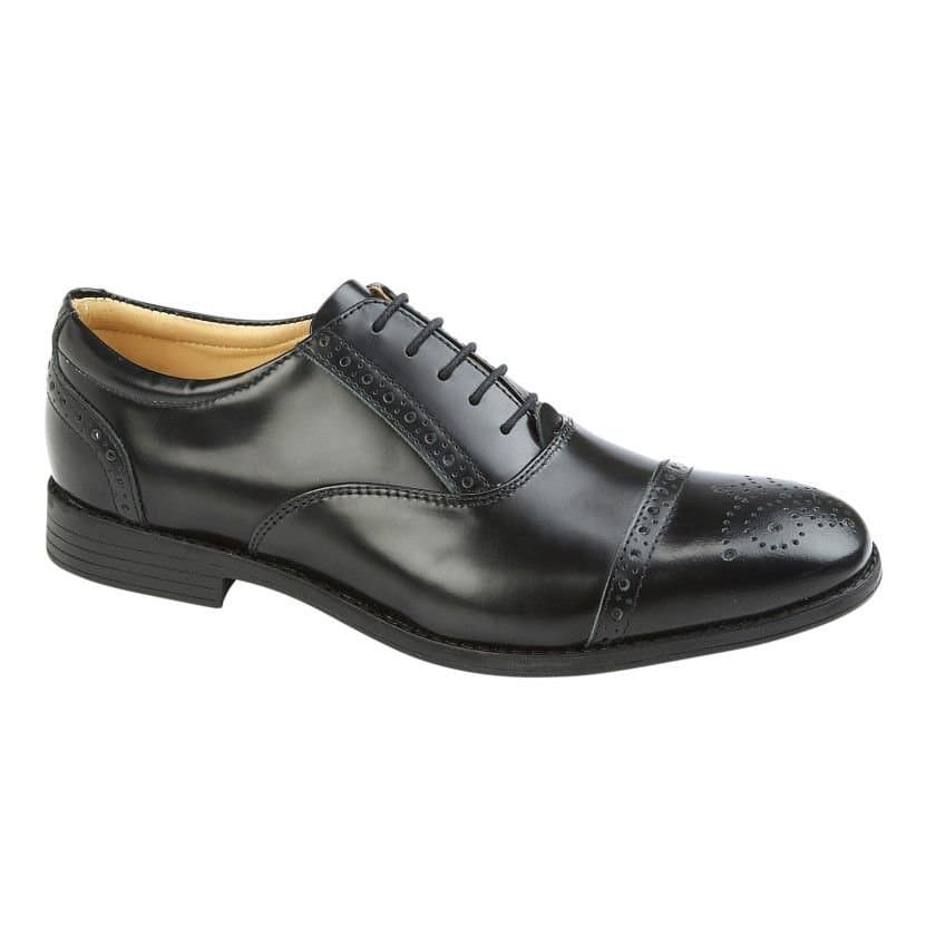 Tredflex Tredflex Men's Leather Brogues in Black