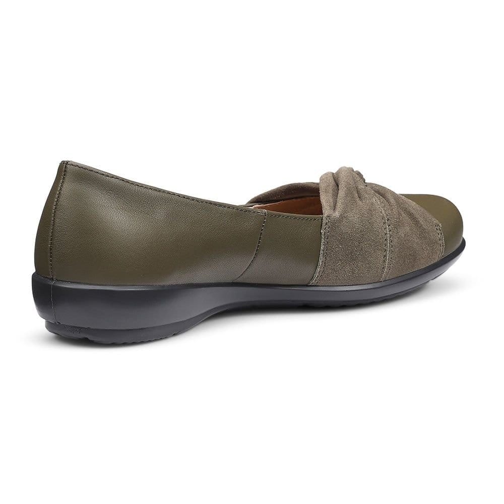 Hotter Hotter Women's 'Lark' Ballerinas in Khaki - 4