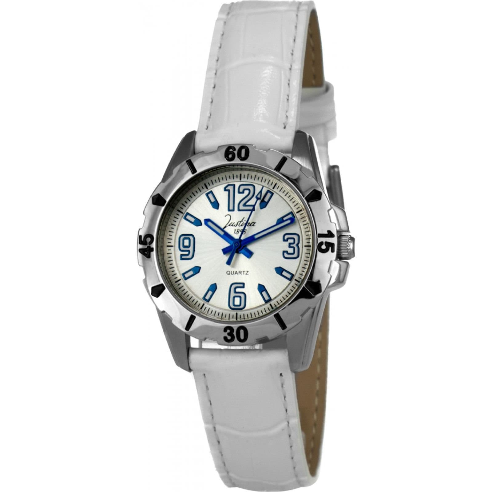 Justina Justina Women's 21983 31mm Quartz Watch in White