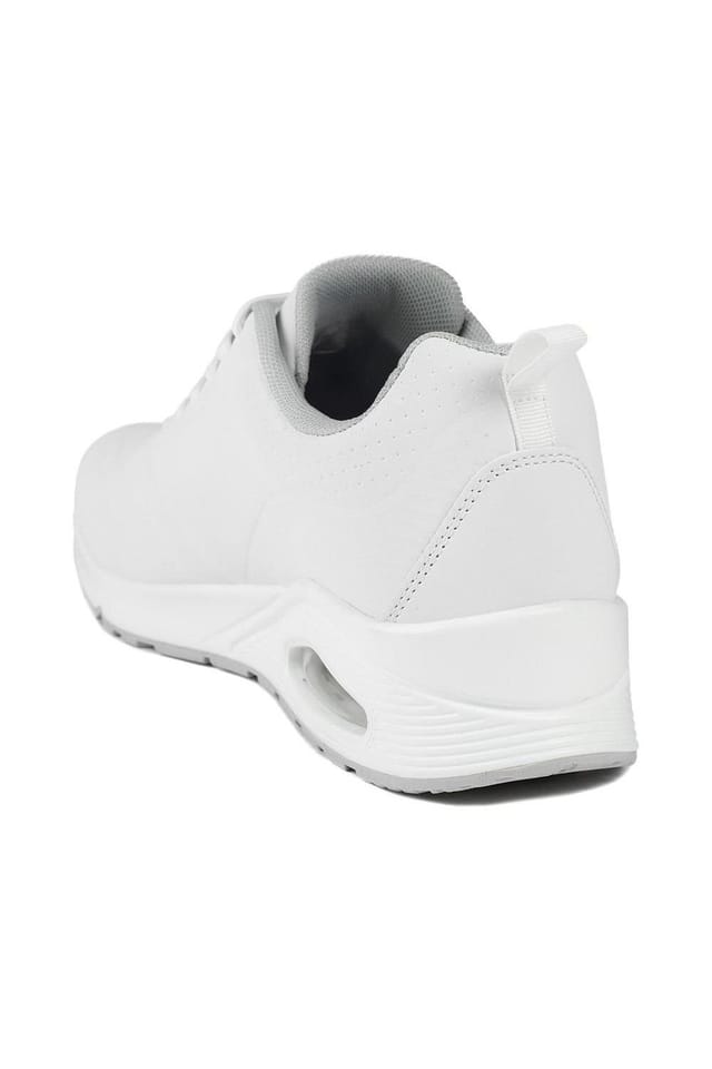 Pavers Pavers Men's Grippy Lace-Up Trainers in White - 3