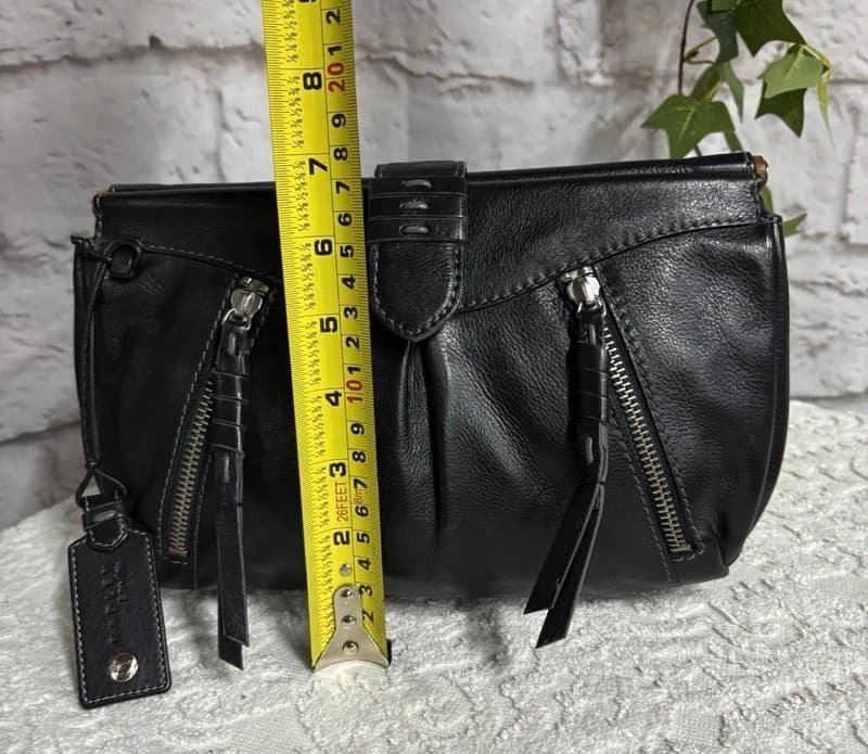 Radley Radley ladies Leather Clutch Bag, Black- Used Once!