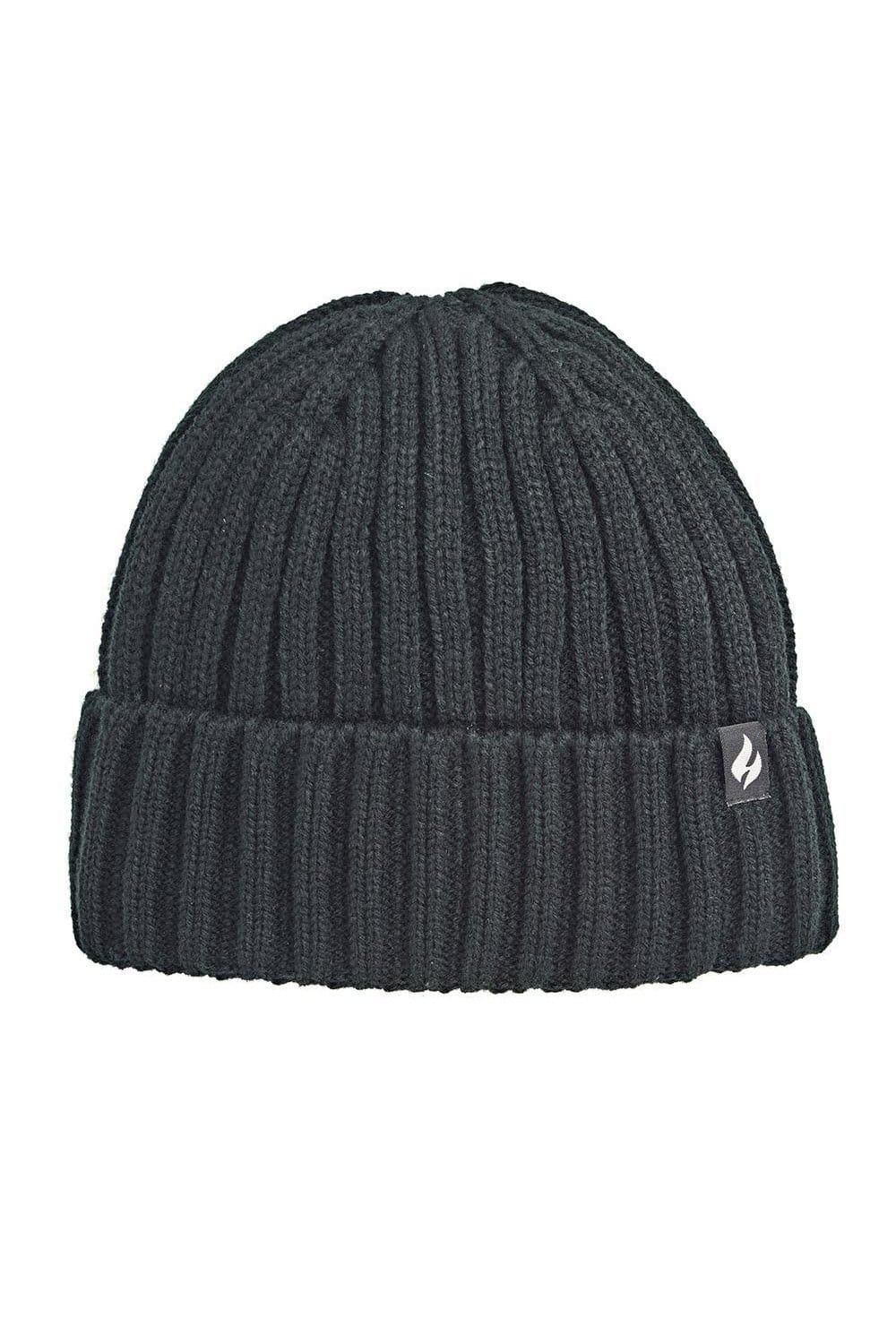 Pavers Pavers Men's Warm Knitted Hat in Black - 1