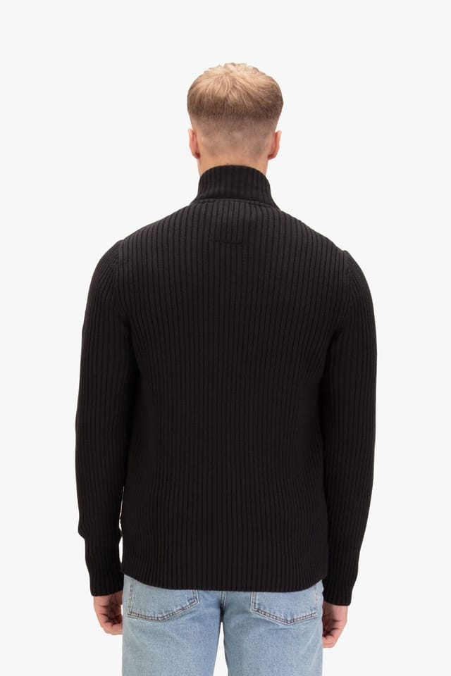 Luke 1977 Luke 1977 Men's Lee Knitted Jacket in Black - 2