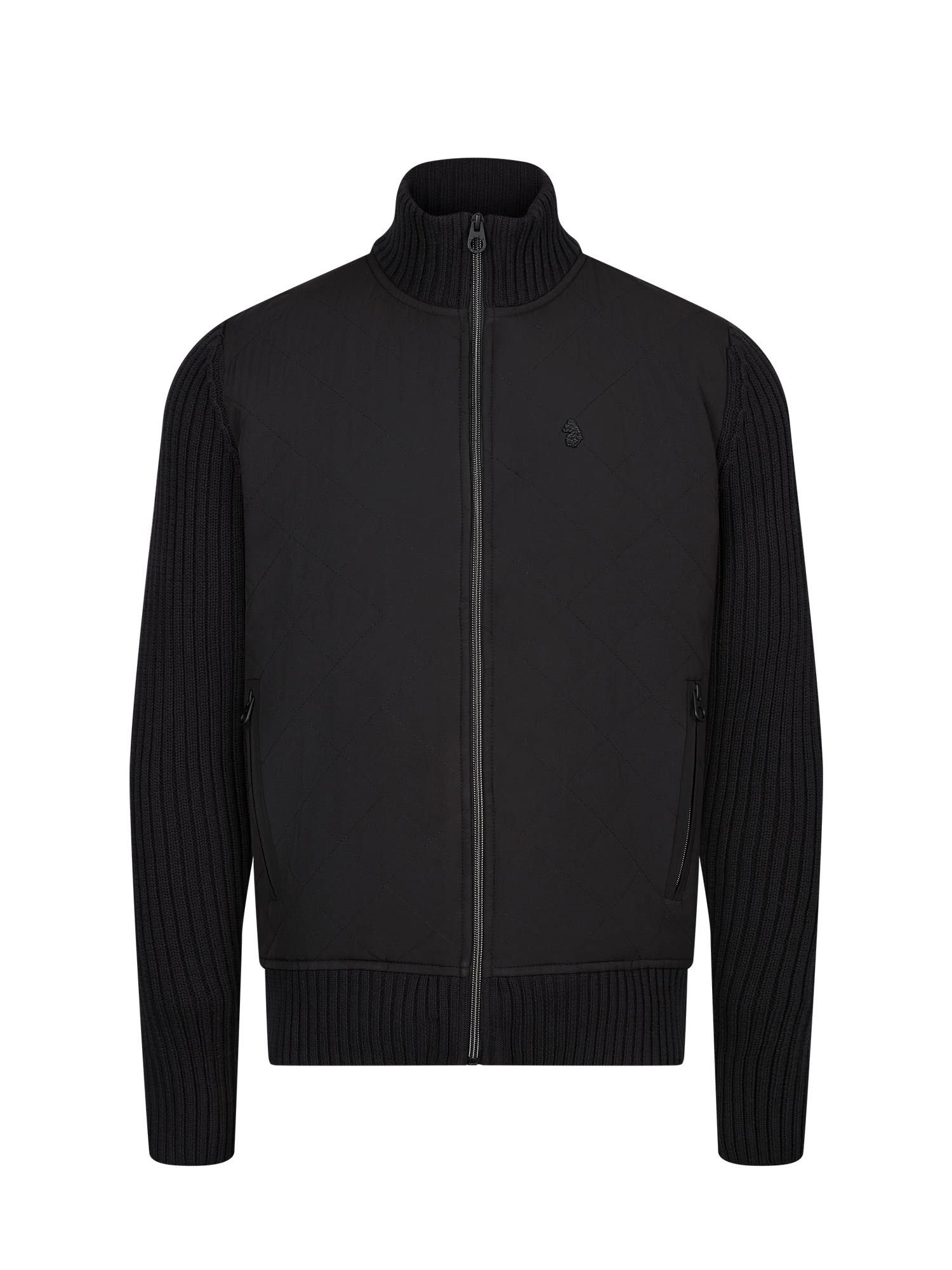 Luke 1977 Luke 1977 Men's Lee Knitted Jacket in Black - 4