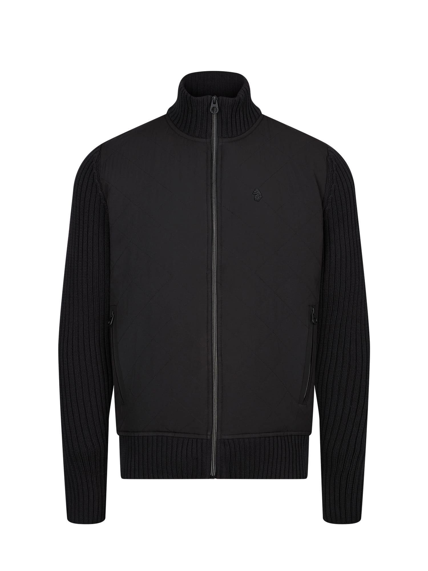 Luke 1977 Luke 1977 Men's Lee Knitted Jacket in Black - 4