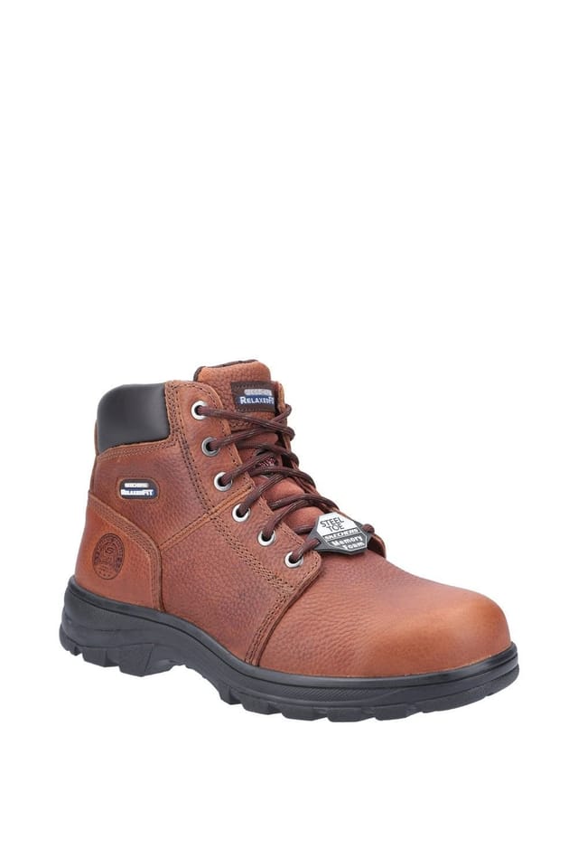 Skechers Skechers Men's Workshire Safety Boot in Brown - 3