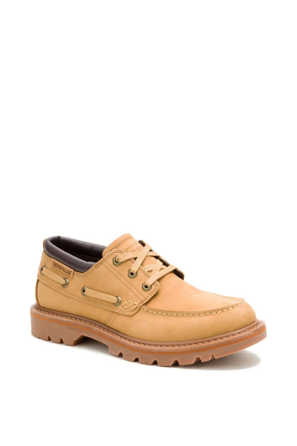 CAT Lifestyle CAT Lifestyle Men's Colorado Boat Shoes in Light Brown