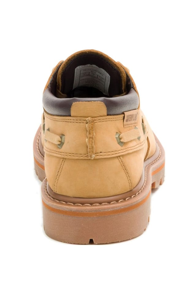 CAT Lifestyle CAT Lifestyle Men's Colorado Boat Shoes in Light Brown - 2