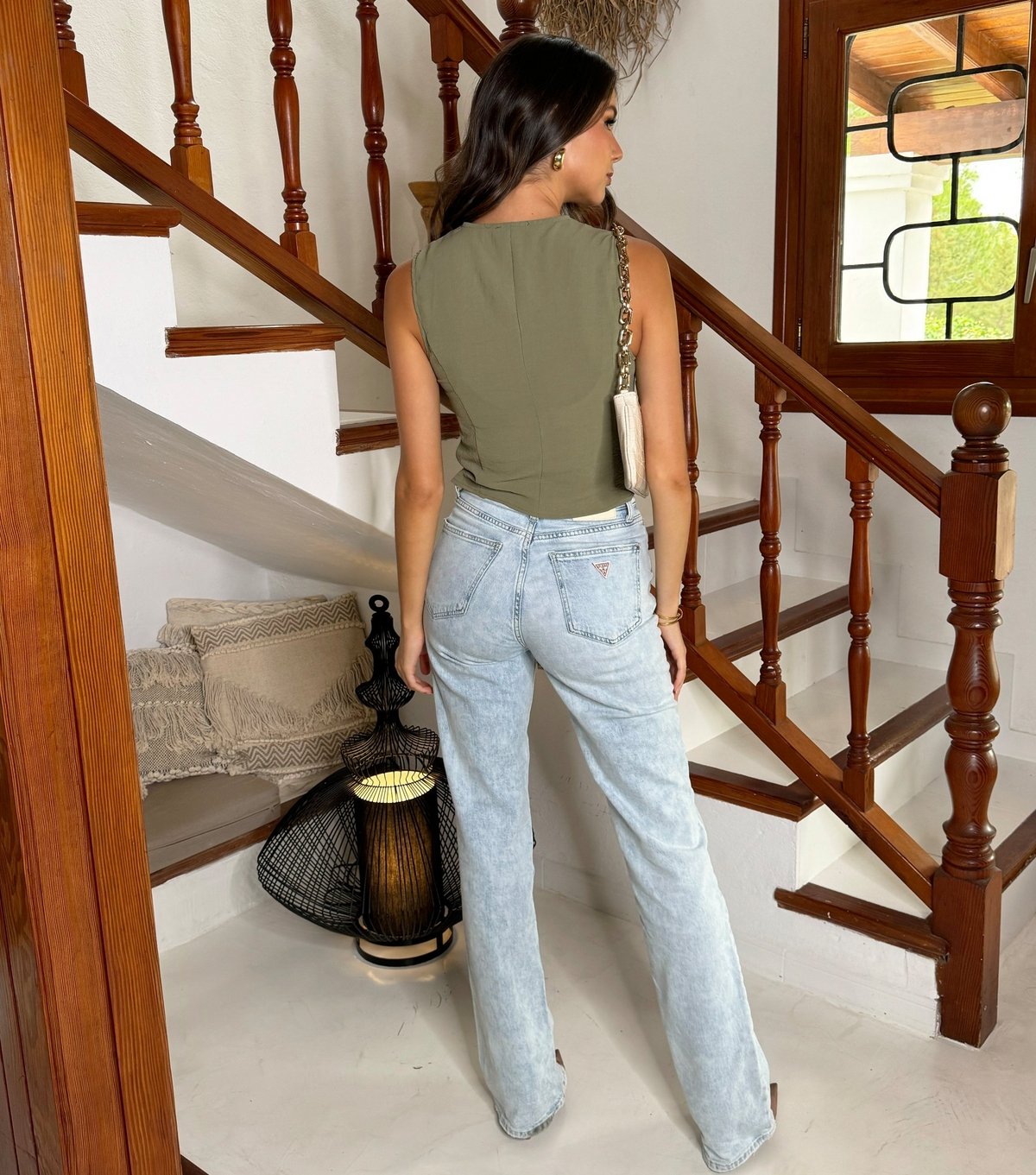 AX Paris Women's Khaki Waistcoat AX Paris New Look - 3