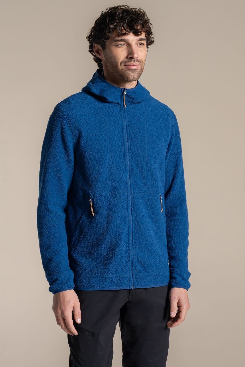 Craghoppers Craghoppers Men's Compresslite Fleece Hooded Jacket in Blue