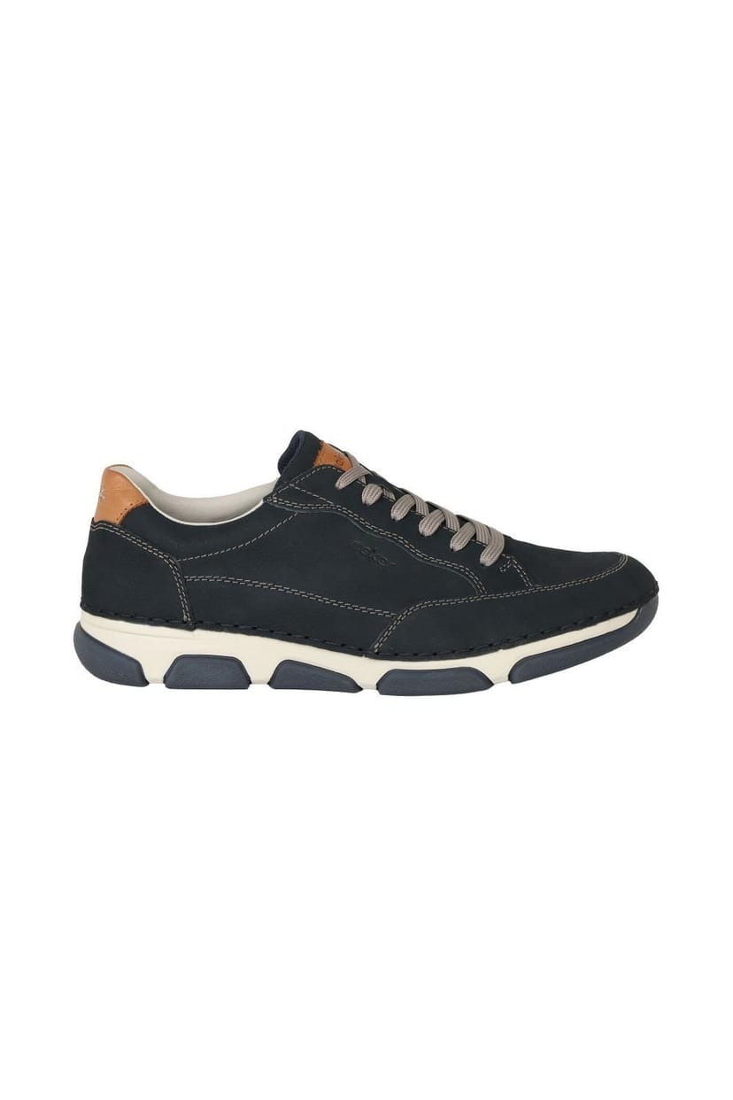 Rieker Rieker Men's 'Loredo' Extra Wide Fit Shoes in Navy - 1