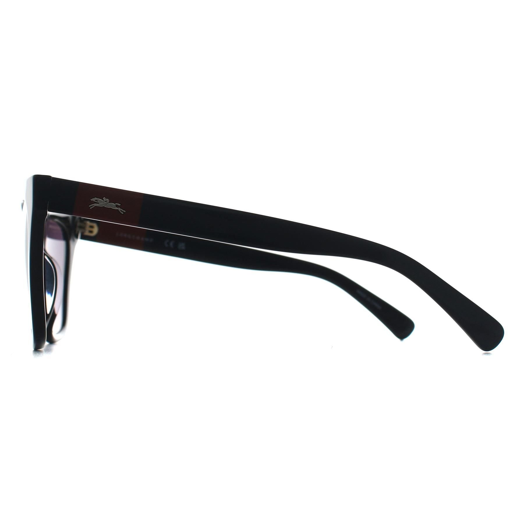 Longchamp Longchamp Women's Cat Eye Black Grey Gradient LO715S - 3