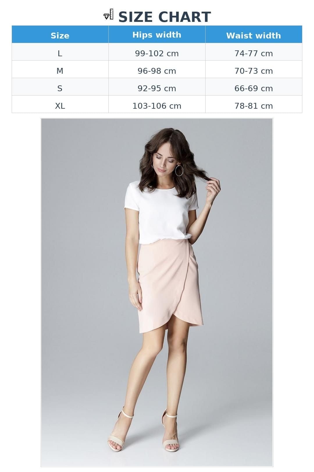 Love Lace Love Lace Women's Elegant Mini Envelope Skirt Style 123558 in Pink - 4
