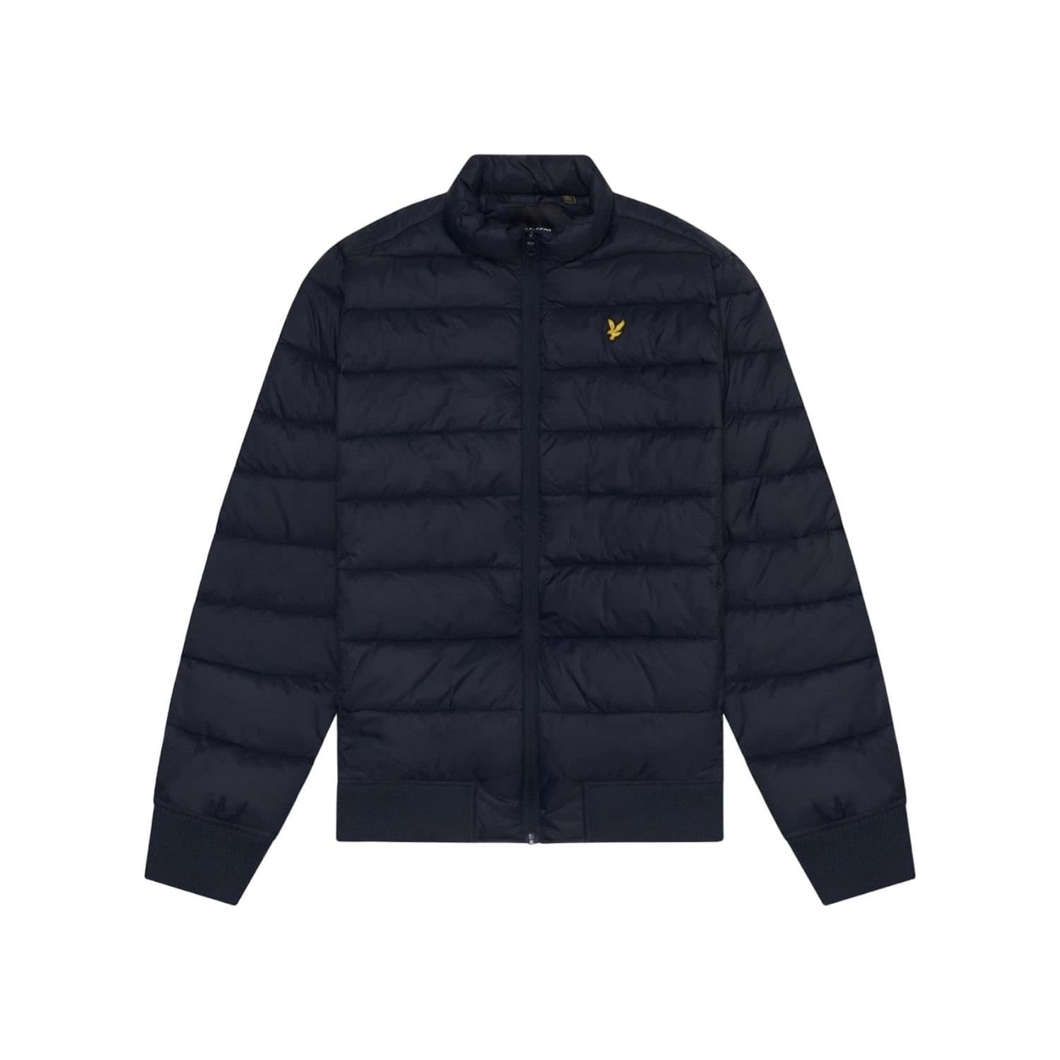 Lyle & Scott Lyle & Scott Men's Funnel Neck Padded Jacket in Dark Navy