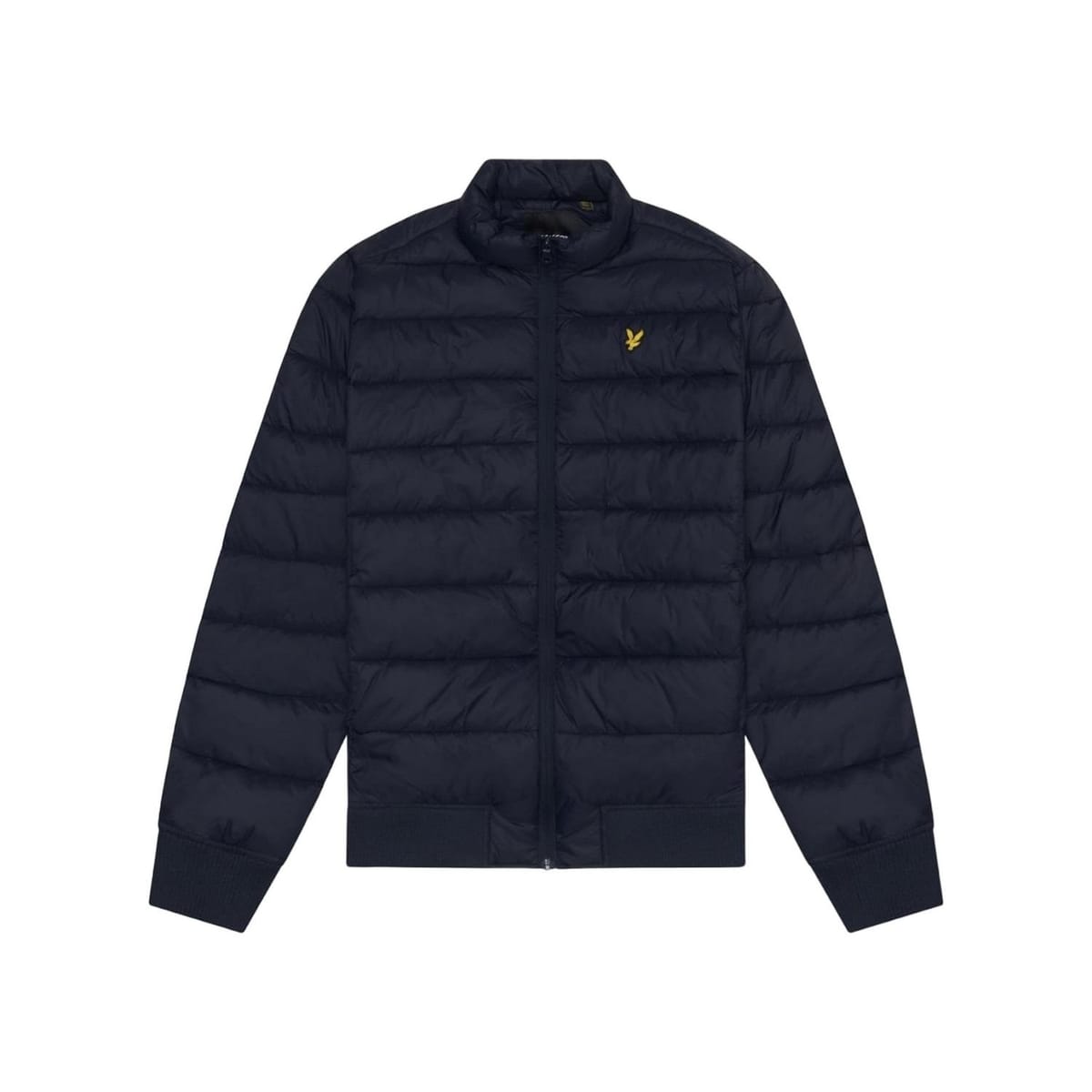Lyle & Scott Lyle & Scott Men's Funnel Neck Padded Jacket in Dark Navy - 1