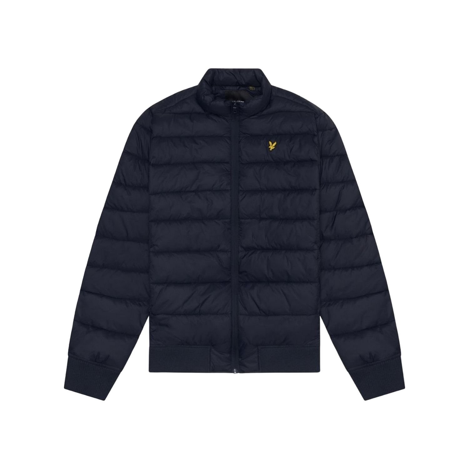Lyle & Scott Lyle & Scott Men's Funnel Neck Padded Jacket in Dark Navy - 4