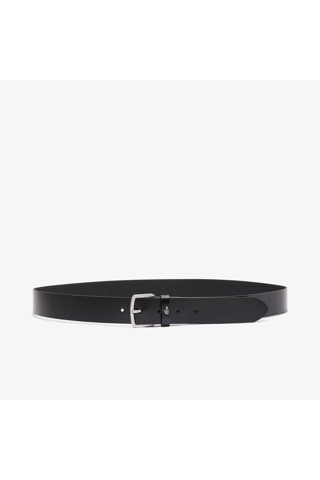 Lacoste Lacoste Men's Smooth Leather Belt Black - 2