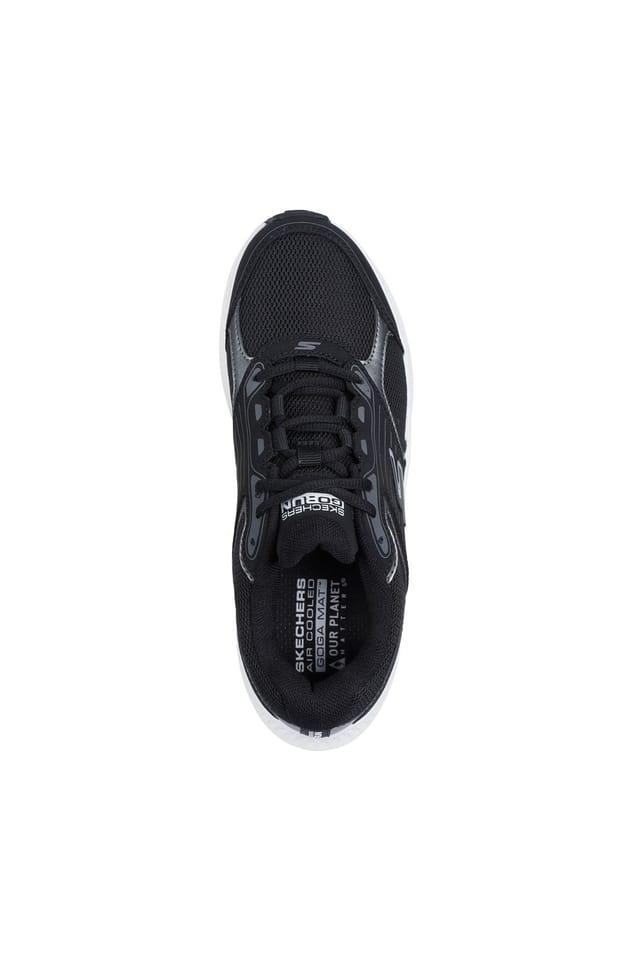 Skechers Skechers Women's GO RUN CONSISTENT 2.0 ADVANTAGE Leather Overlay Lace Up Black/White in Black - 2