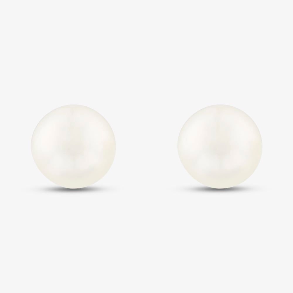 T.H.Baker T.H.Baker Women's 9ct 8-8.5mm Akoya Pearl Stud Earrings EOZ110CM in Gold - 2