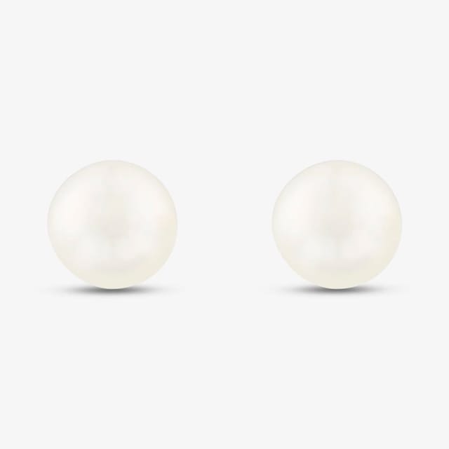 T.H.Baker T.H.Baker Women's 9ct 8-8.5mm Akoya Pearl Stud Earrings EOZ110CM in Gold - 2