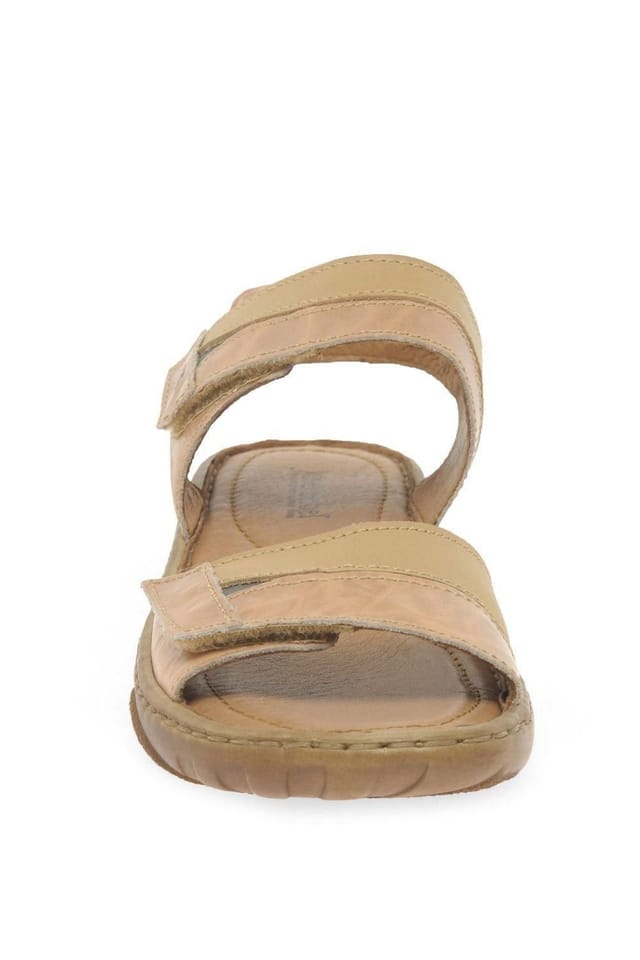 Josef Seibel Josef Seibel Women's 'Debra 19' Leather Sandals in Beige - 3