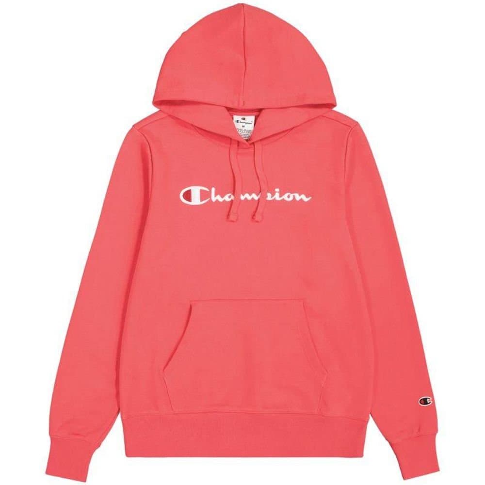 Champion Champion Women's Kangaroo Pocket Hoodie in Pink