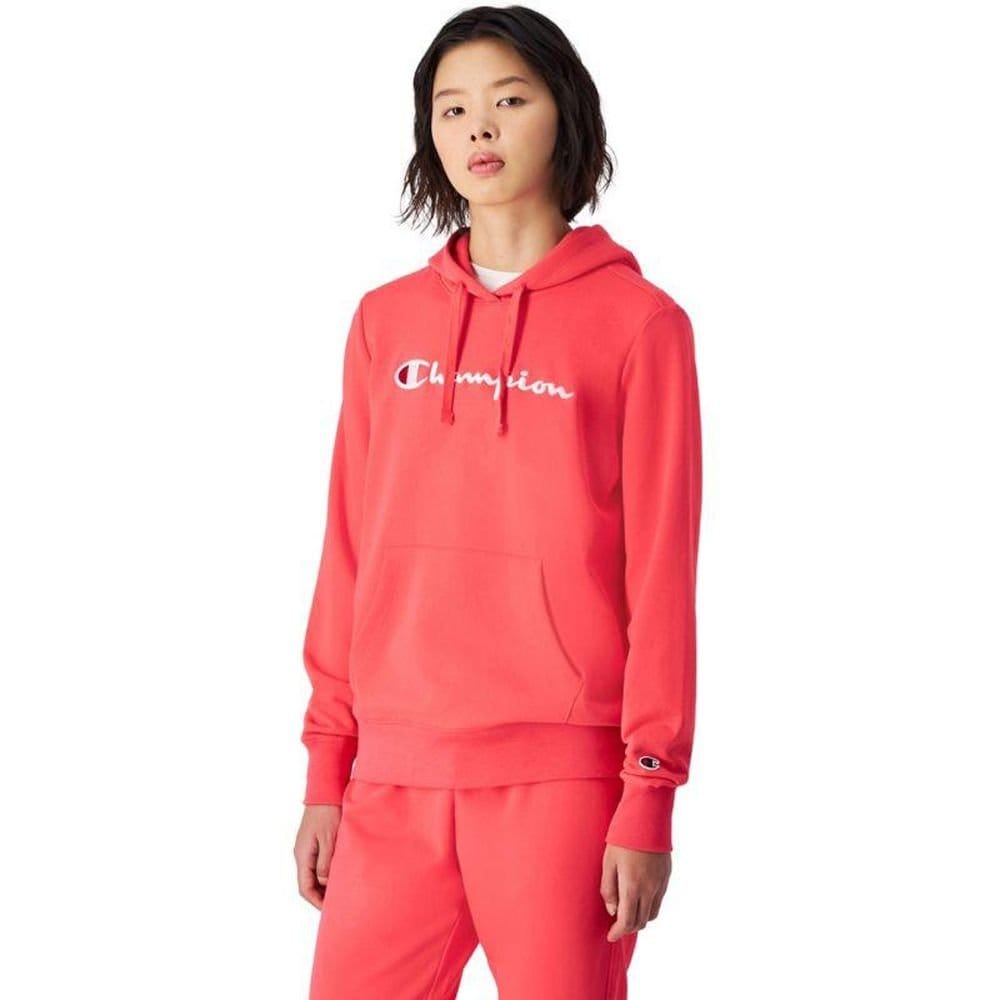 Champion Champion Women's Kangaroo Pocket Hoodie in Pink - 4
