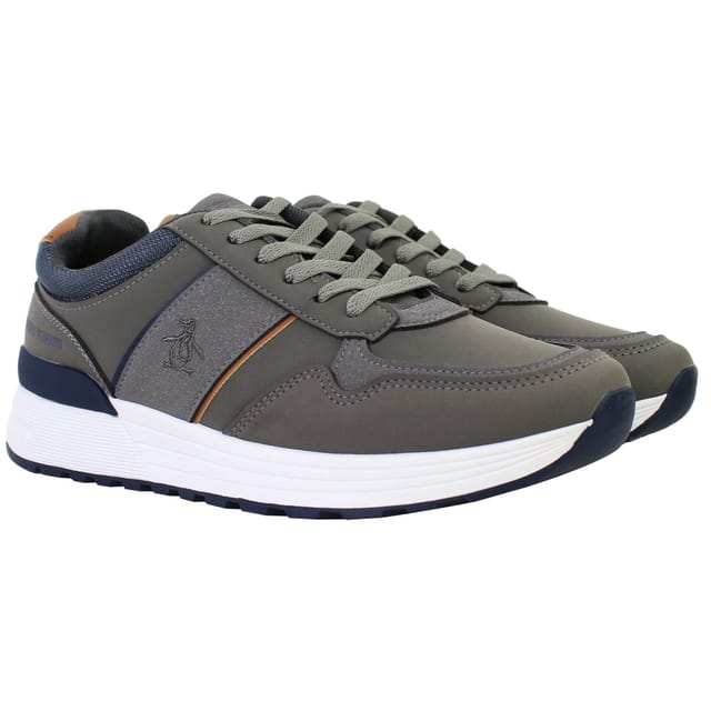 Penguin Penguin Men's Orwell Grey Trainers - 2