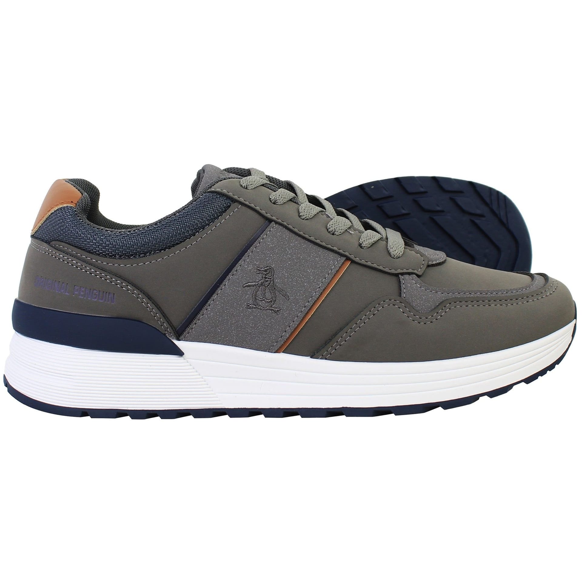 Penguin Penguin Men's Orwell Grey Trainers - 4