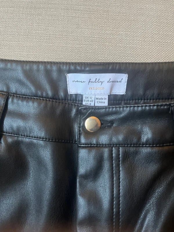 Never Fully Dressed Leather trousers