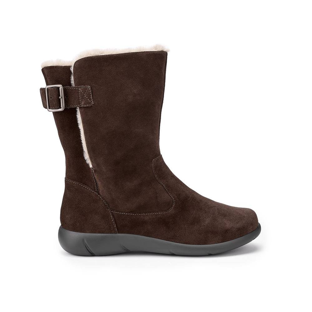 Hotter Hotter Women's 'Carlow' Calf Boots in Chocolate - 2