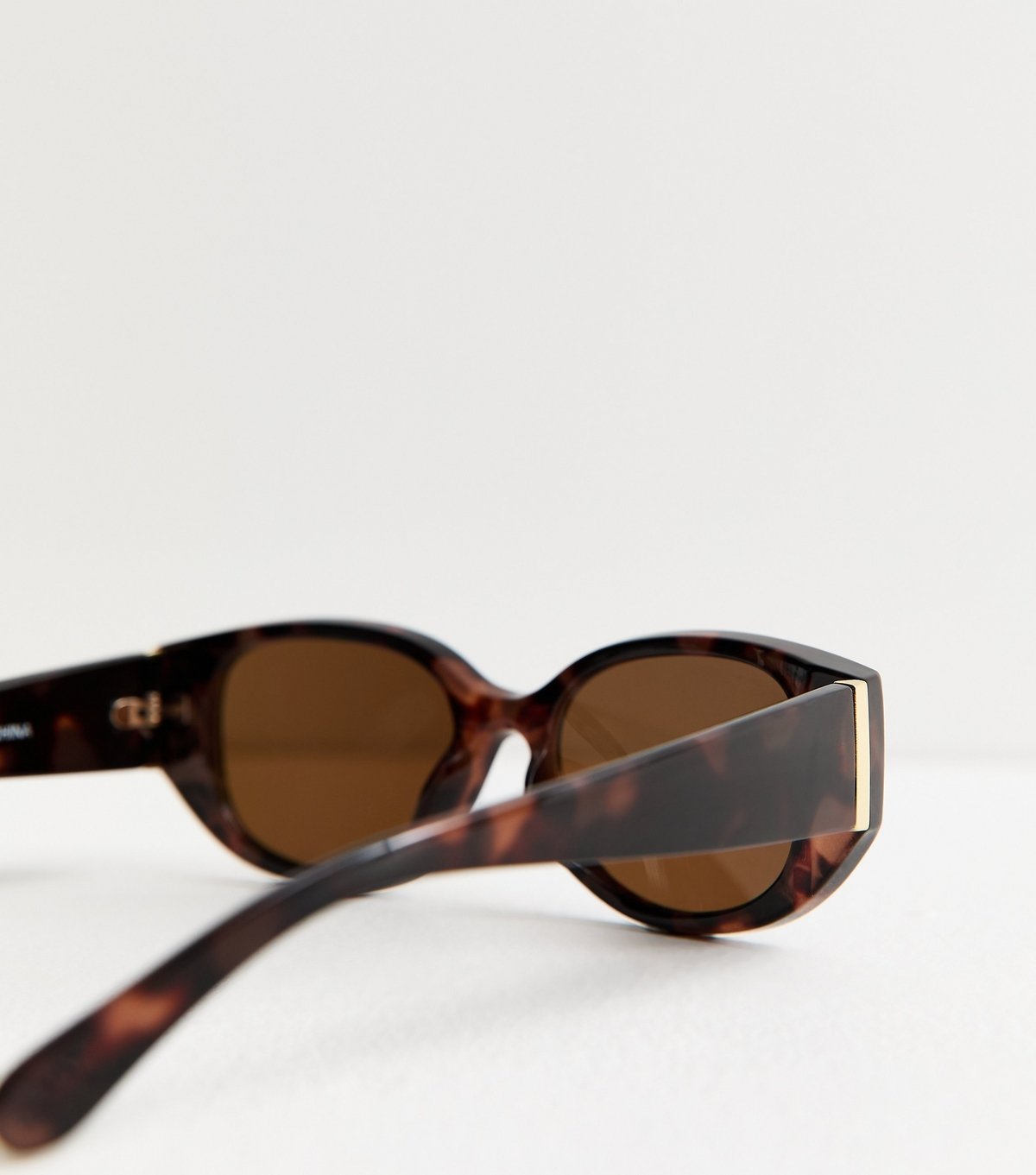 New Look Brown Tortoiseshell Oversized Oval Sunglasses New Look - 4