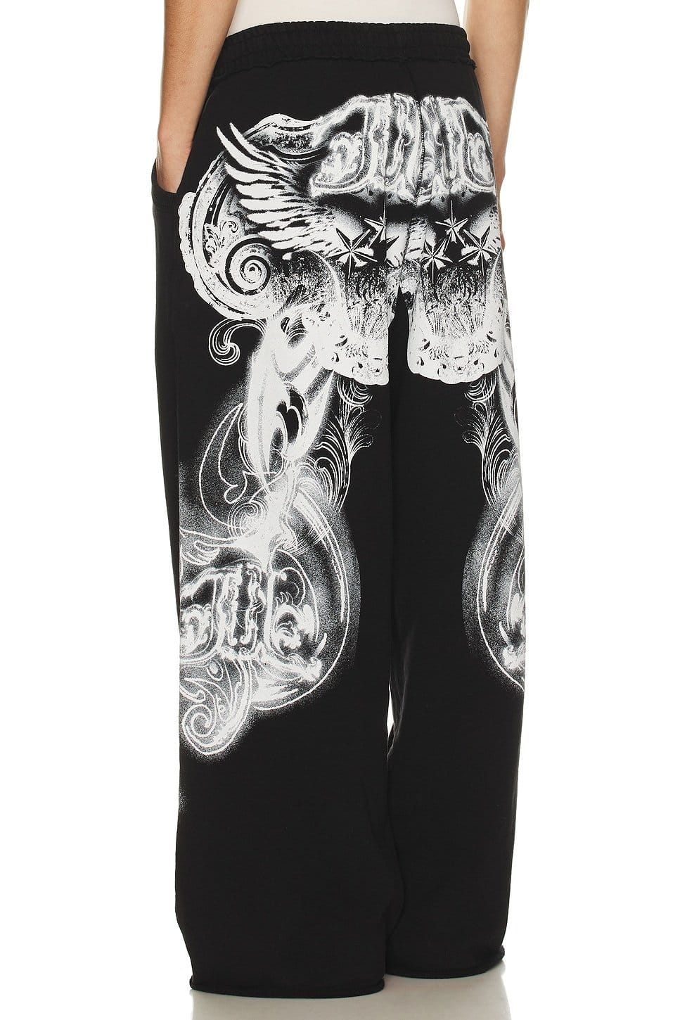 revolve Gothic Printed Joggers - 1