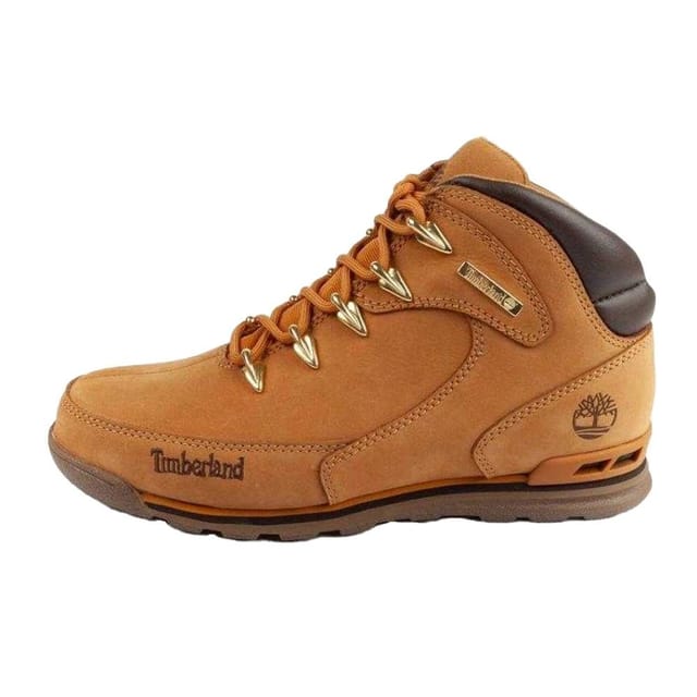 Timberland Timberland Men's Euro Rock Leather Ankle Boots in Brown - 3