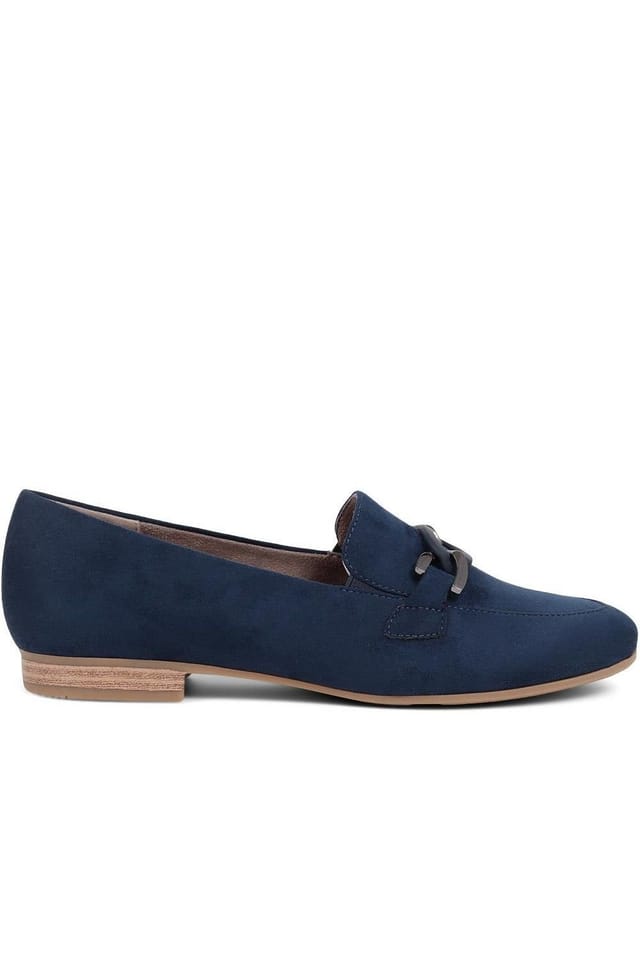 Pavers Pavers Women's Smart Slip On Loafers in Navy - 2