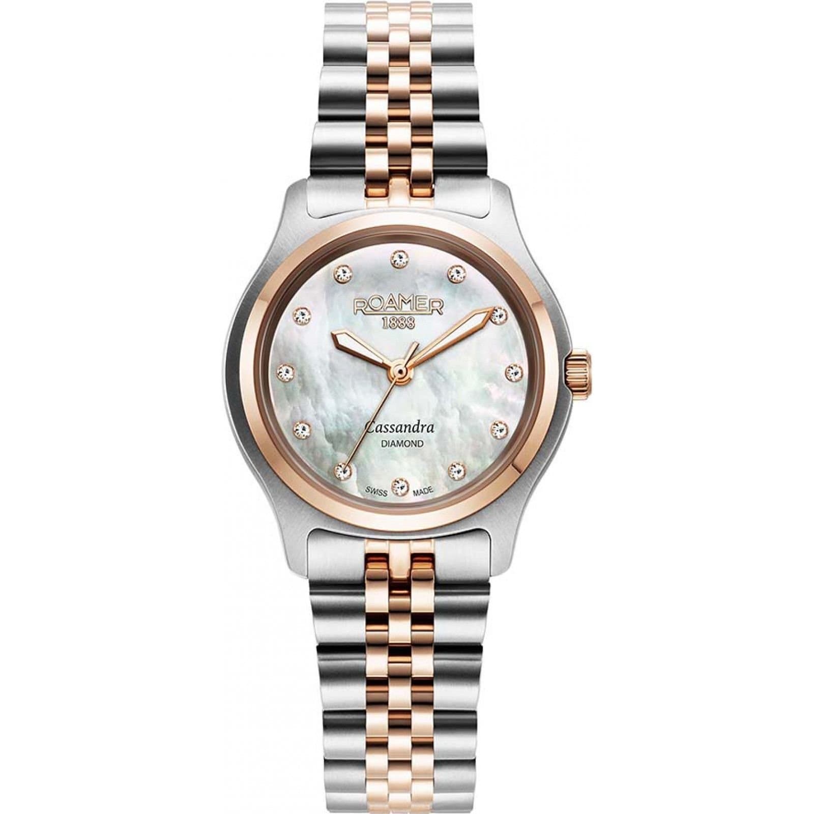 Roamer Roamer Women's 626847-49-89-20 Cassandra Diamond 31mm Quartz Watch