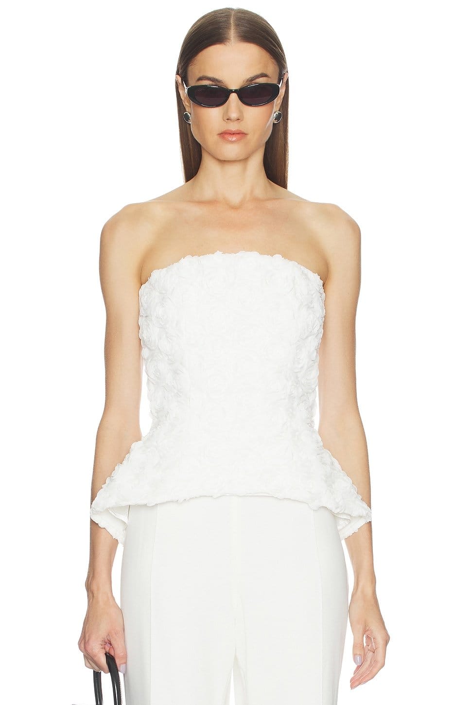 revolve Phoebe White Top - 1