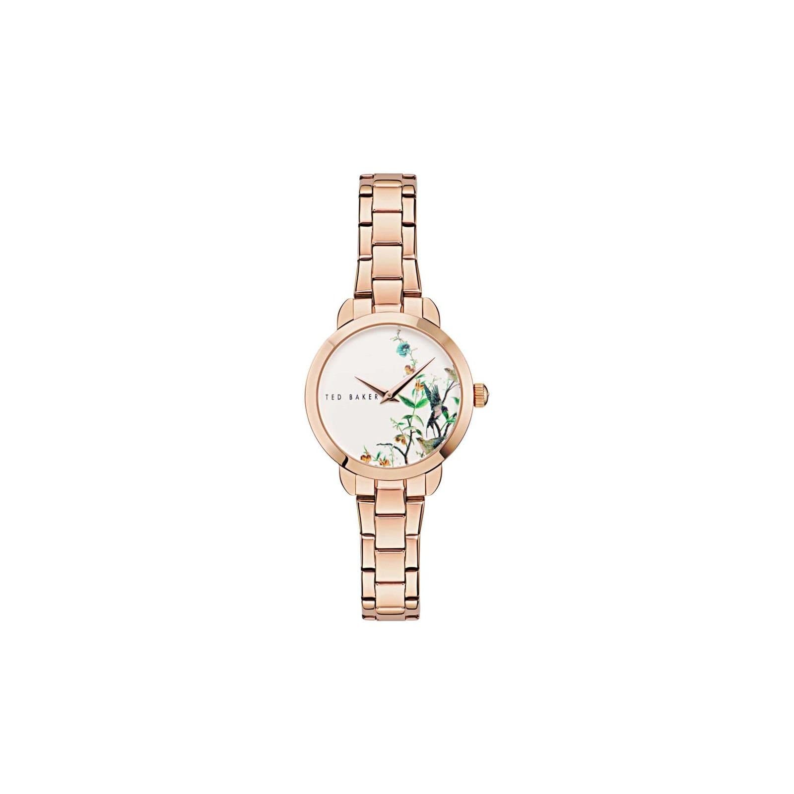 Ted Baker Ted Baker Women's BKPFLS402 Fleure 34mm Quartz Watch in Rose Gold