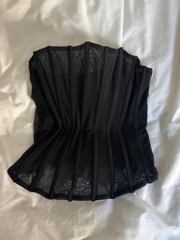 Bershka black bershka corset