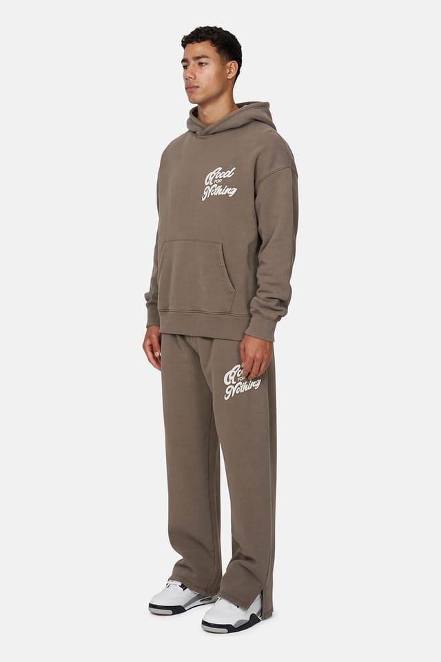 Good For Nothing Good For Nothing Men's Flared Joggers in Fawn - 3