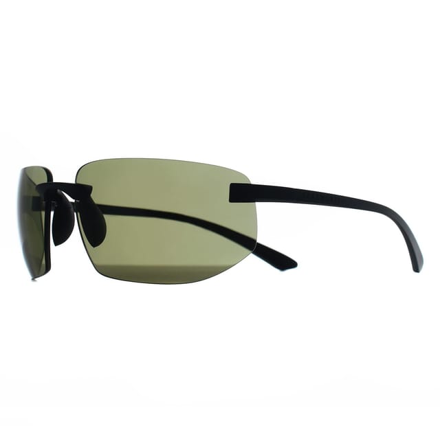 Serengeti Serengeti Men's Rimless Matte Black PhD 2 555nm Green Polarized Lupton 2.0 - 2
