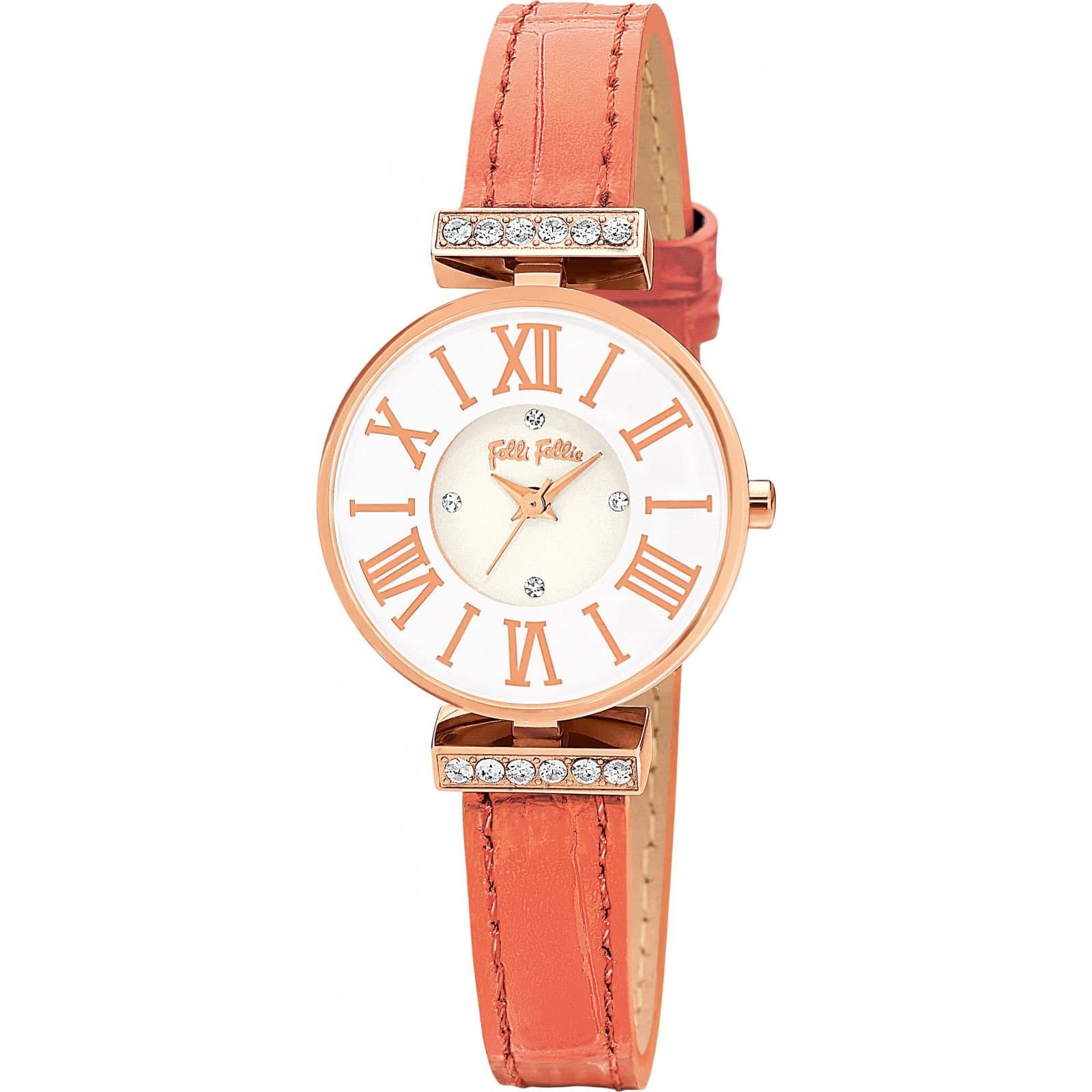 Folli Follie Folli Follie Women's WF13B014SSW 25mm Quartz Watch in Orange
