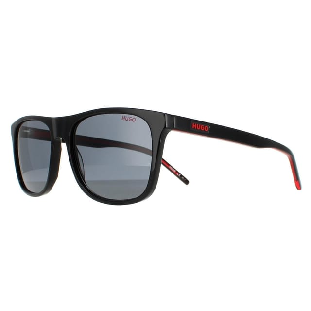 HUGO HUGO Men's Rectangle Black Grey HG 1194/S - 2