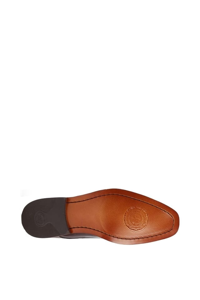 Base London Base London Men's Marley Plain Toe Derby Shoe in Brown - 3