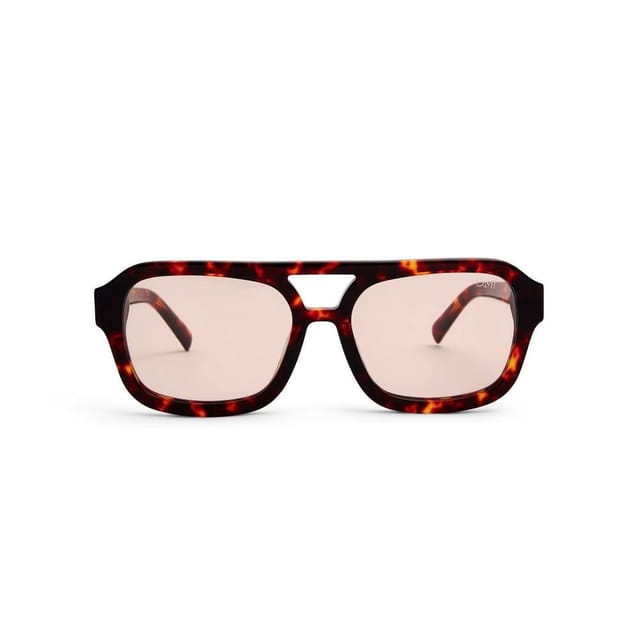 OMI Eyewear OMI Eyewear Women's Marilyn - Tortoise & Light Orange Sunglasses in Brown - 2