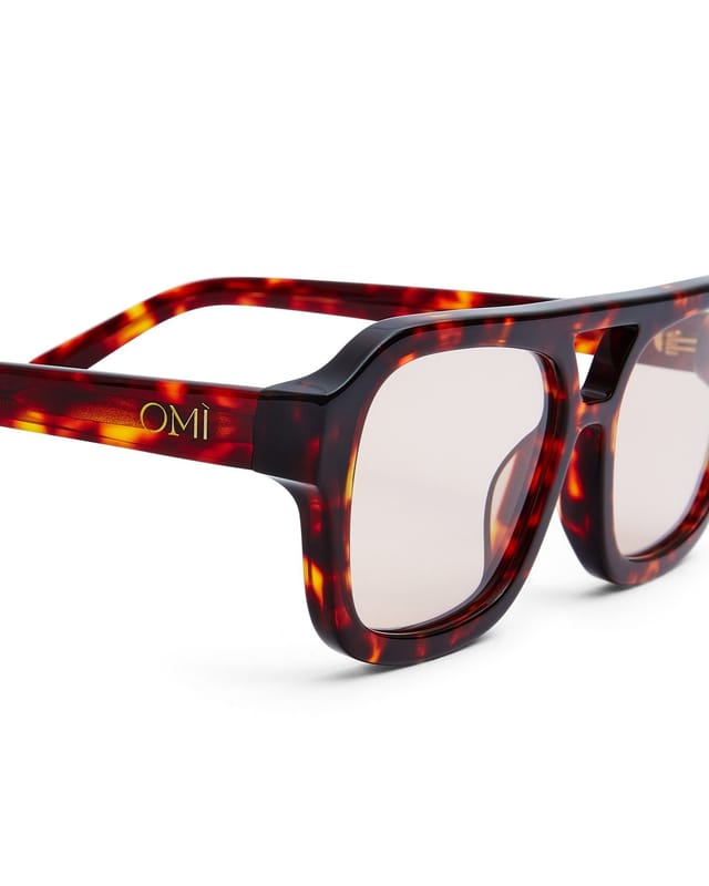 OMI Eyewear OMI Eyewear Women's Marilyn - Tortoise & Light Orange Sunglasses in Brown - 3