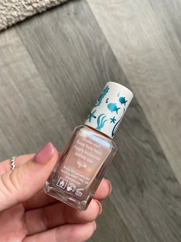 ASOS BarryM nail polish ‘under the sea’ - Angelfish colour