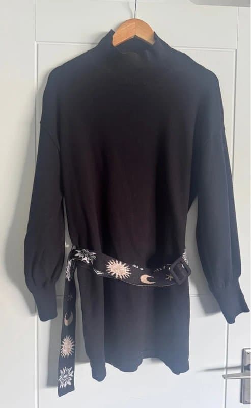 Never Fully Dressed Never fully dressed size large black knit dress