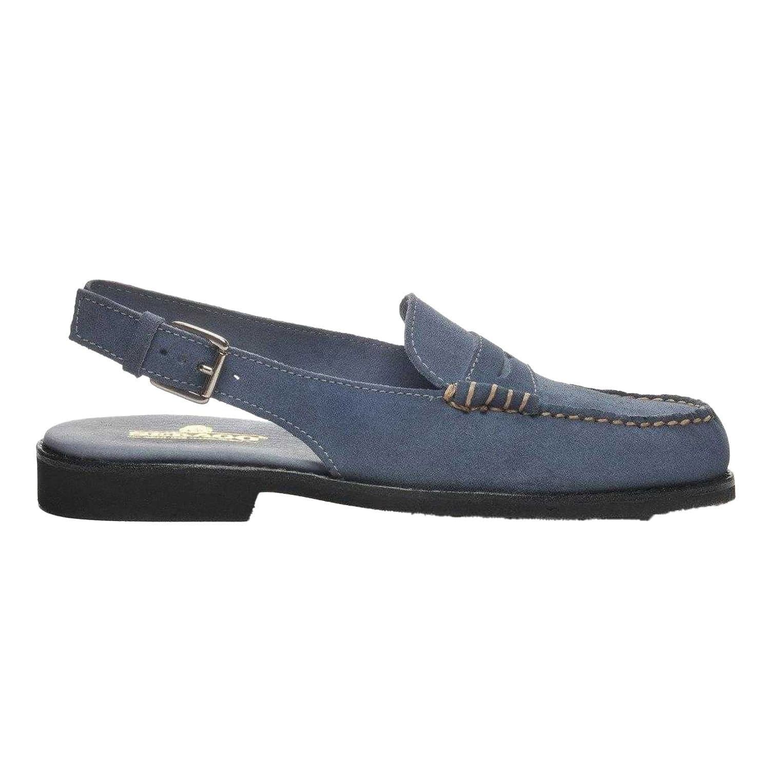 Sebago Sebago Women's Dan Flesh Out Suede Sandals in Light Blue